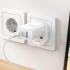HOCO AC6 Universal Conversion Plug Travel Adaptor Multifunctional All-in-one Charging Adapter EU Plug US UK EU AUS Wall Charger Portable Power Socket For Smartphones Universal - White